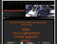 Tablet Screenshot of dreamcarcustom.com